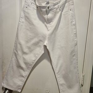 BLEU White Denim Jeans